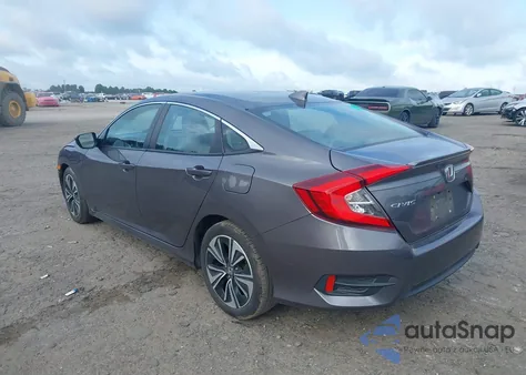 2017 Honda Civic Ex-L from USA, damaged, VIN 19XFC1F79HE208179